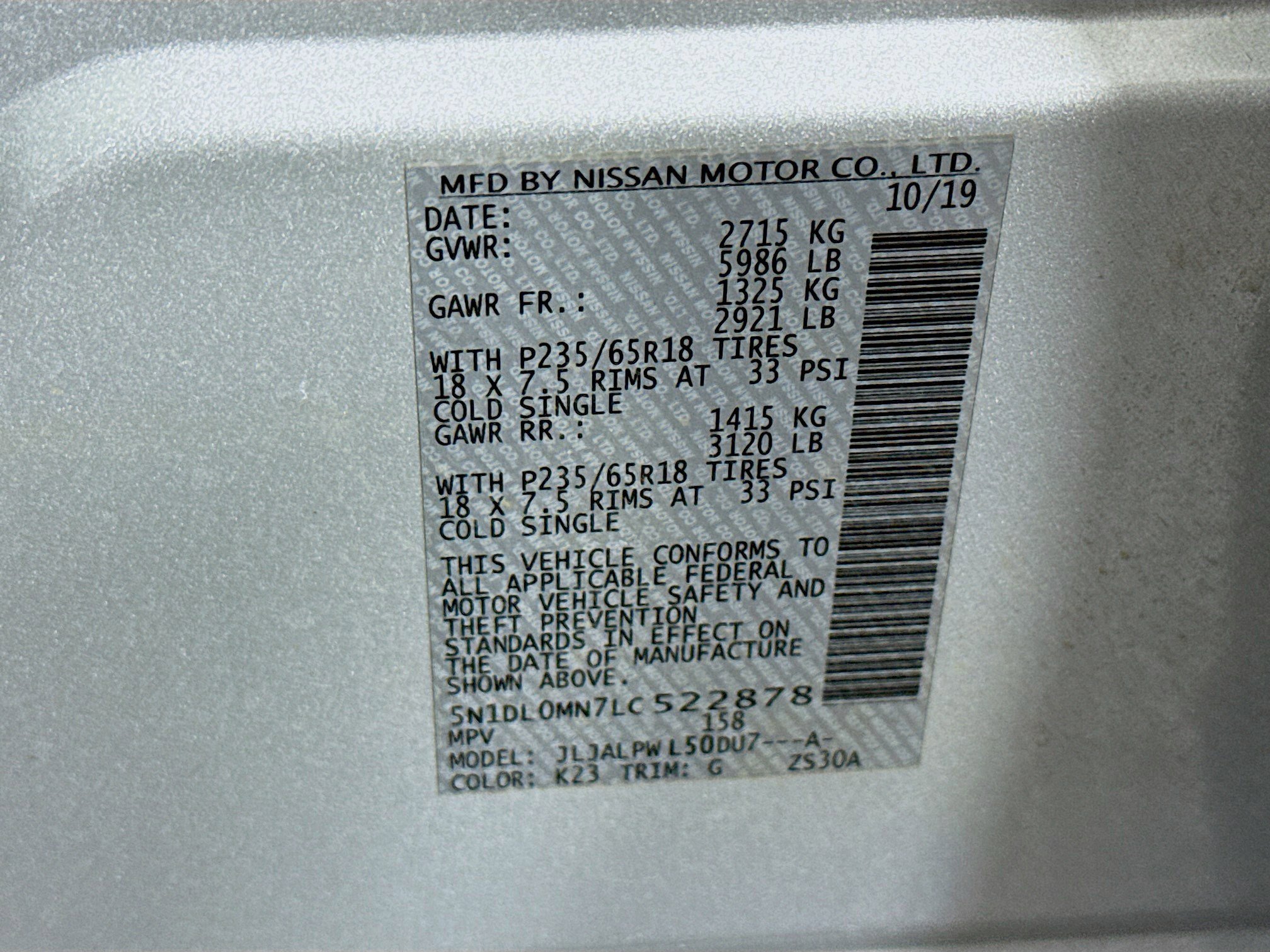 Used 2020 INFINITI QX60 Pure image 40