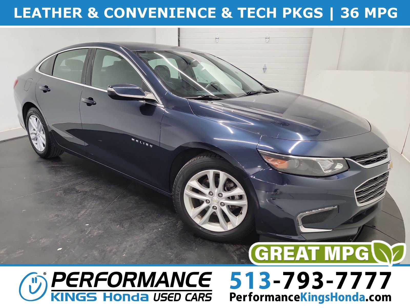 Used 2017 Chevrolet Malibu LT w/ Leather Package