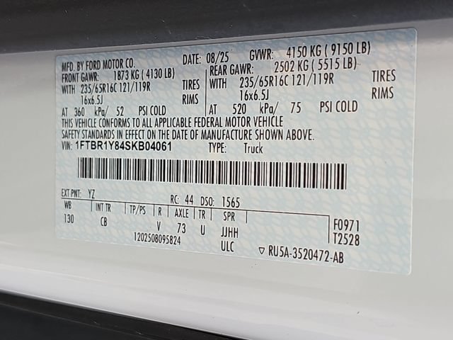 Used 2025 Ford Transit 250 Low Roof w/ Exterior Upgrade Package RWD image 36