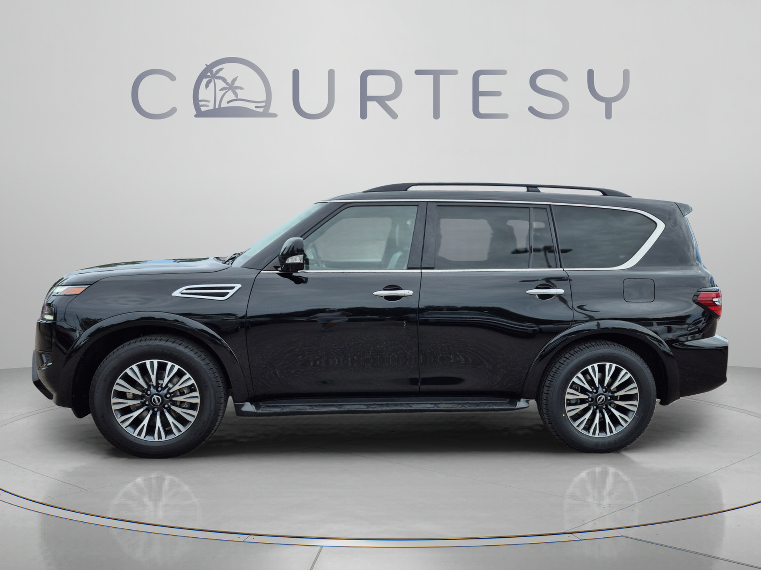 Certified 2023 Nissan Armada SL w/ Midnight Edition Package RWD image 2