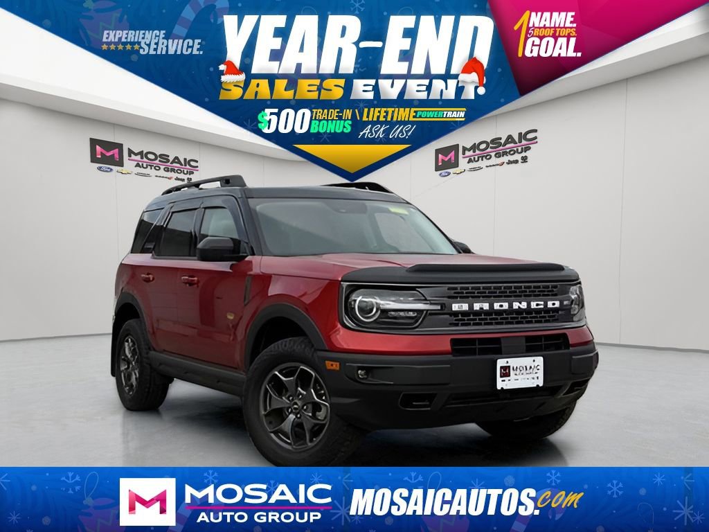 Used 2022 Ford Bronco Sport Badlands w/ Premium Package video 1