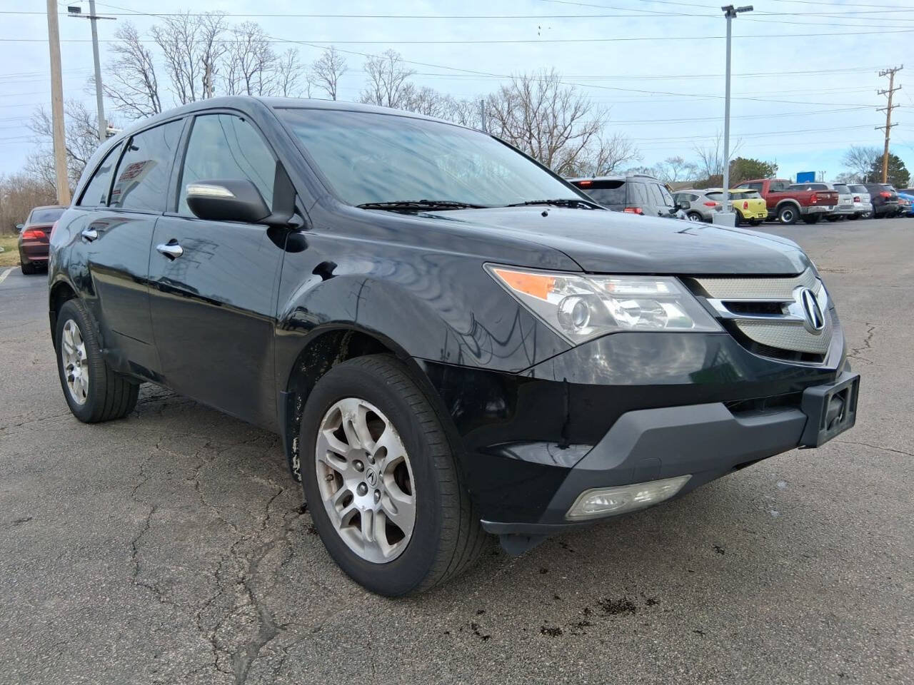 Used 2009 Acura MDX w/ Technology & Entertainment AWD/4WD image 3