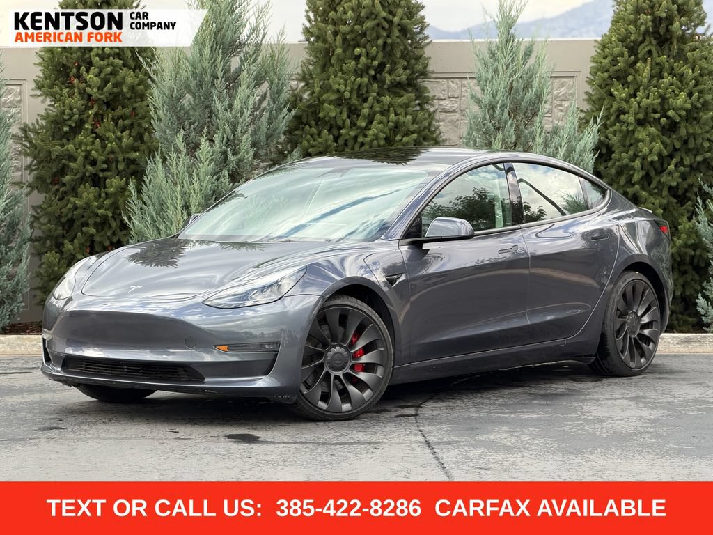 Used 2023 Tesla Model 3 Performance AWD/4WD image 1