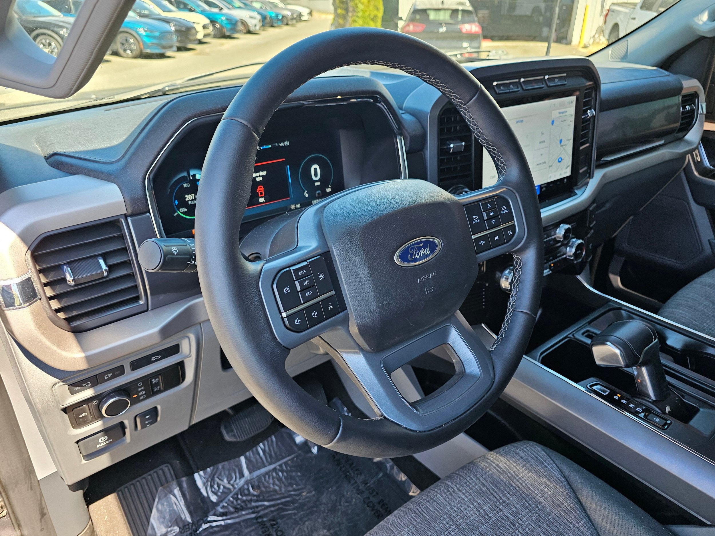 Certified 2023 Ford F150 Lightning XLT w/ Tow Technology Package AWD/4WD image 23