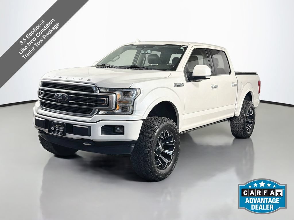 Used 2019 Ford F150 Limited w/ Trailer Tow Package AWD/4WD video 1