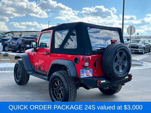 Certified 2017 Jeep Wrangler Sport w/ Quick Order Package 24S AWD/4WD image 3
