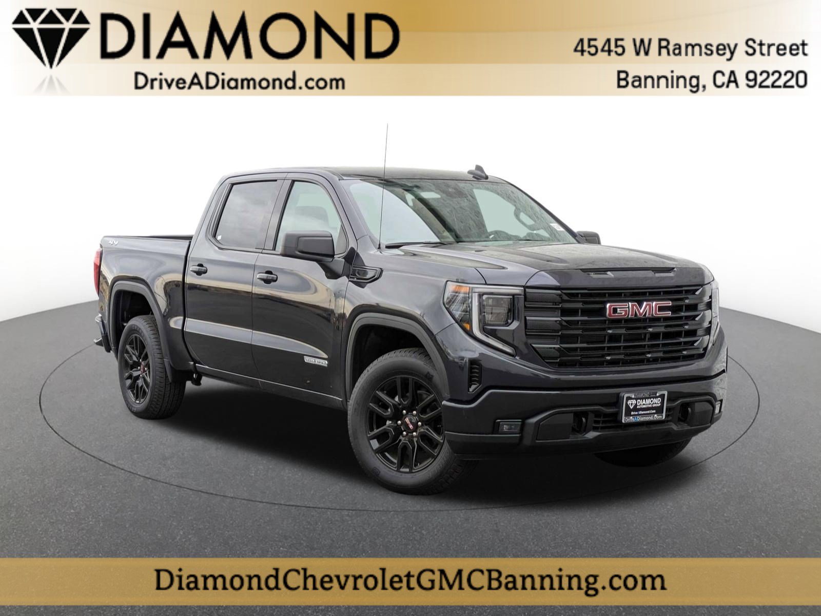 New 2024 GMC Sierra 1500 Elevation w/ LPO, Elevation Black Package