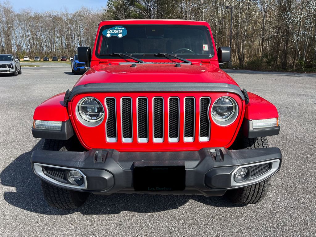 Used 2022 Jeep Wrangler Unlimited Sahara w/ LED Lighting Group image 14