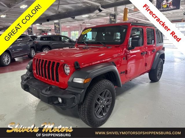 Certified 2024 Jeep Wrangler Unlimited Sport AWD/4WD image 1