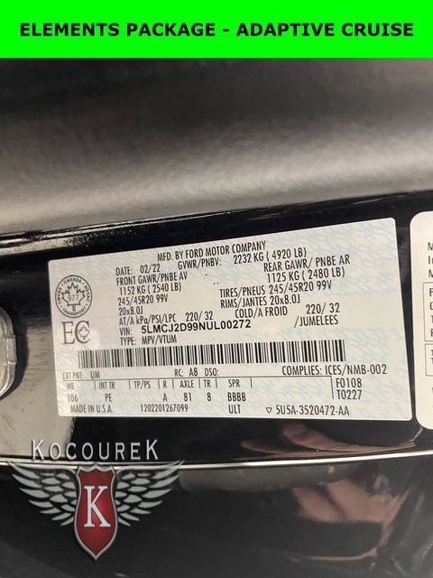 Used 2022 Lincoln Corsair Reserve w/ Equipment Group 201A image 26