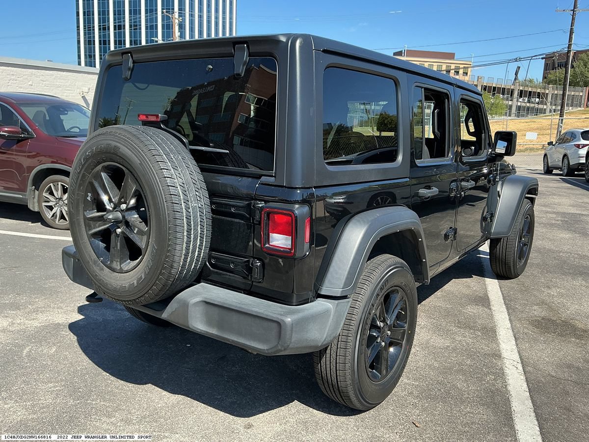 Used 2022 Jeep Wrangler Unlimited Sport AWD/4WD image 5