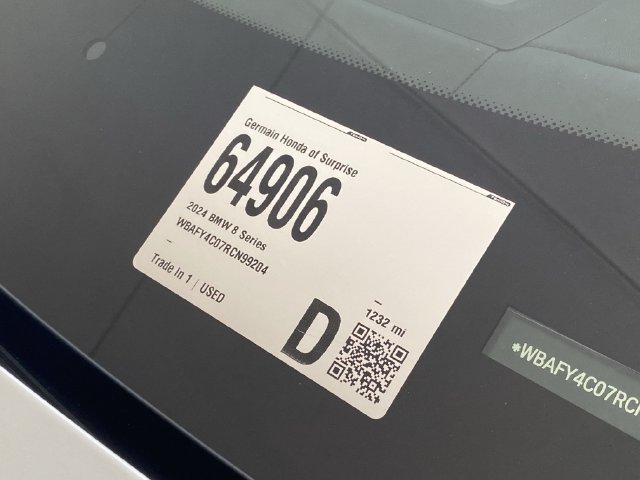 Used 2024 BMW M850i xDrive Convertible AWD/4WD image 32