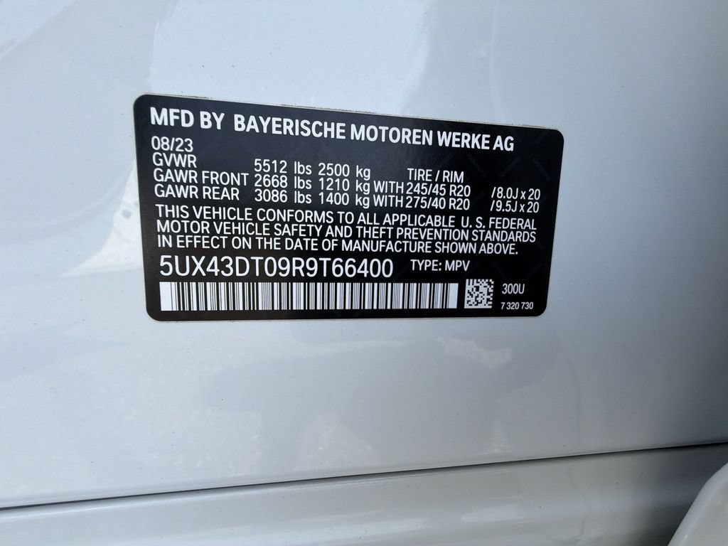 Used 2024 BMW X4 M40i w/ Premium Package AWD/4WD image 29