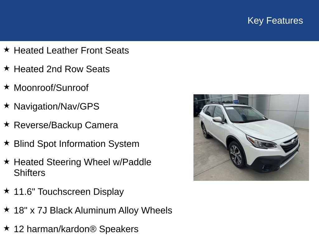 Used 2022 Subaru Outback Limited image 32