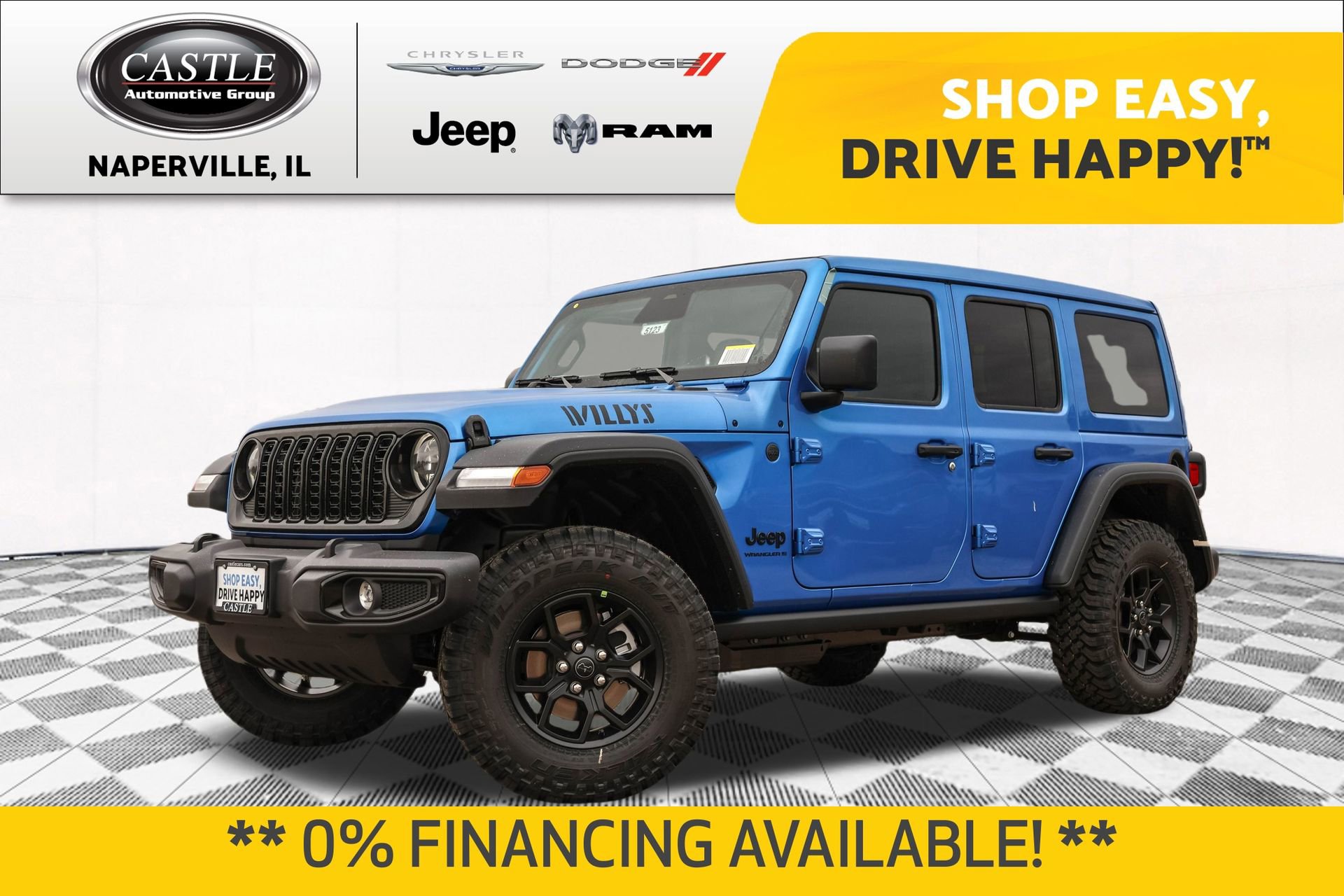 New 2026 Jeep Wrangler Willys