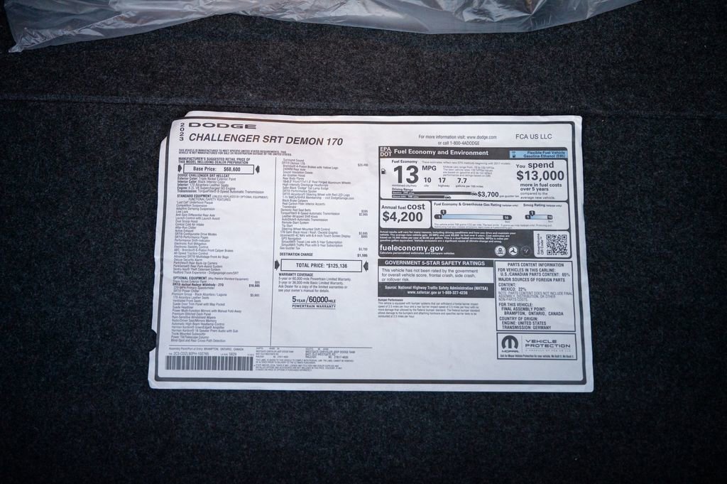 Used 2023 Dodge Challenger SRT Hellcat Redeye image 94