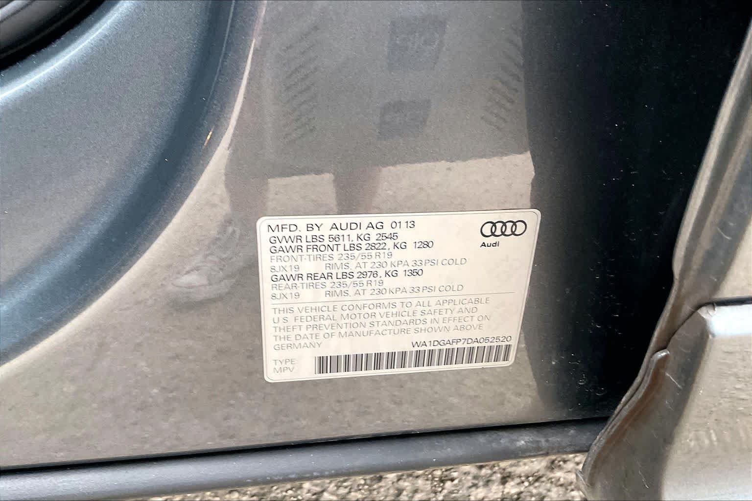 Used 2013 Audi Q5 3.0T Premium Plus w/ Audi MMI Navigation Plus Pkg AWD/4WD image 33