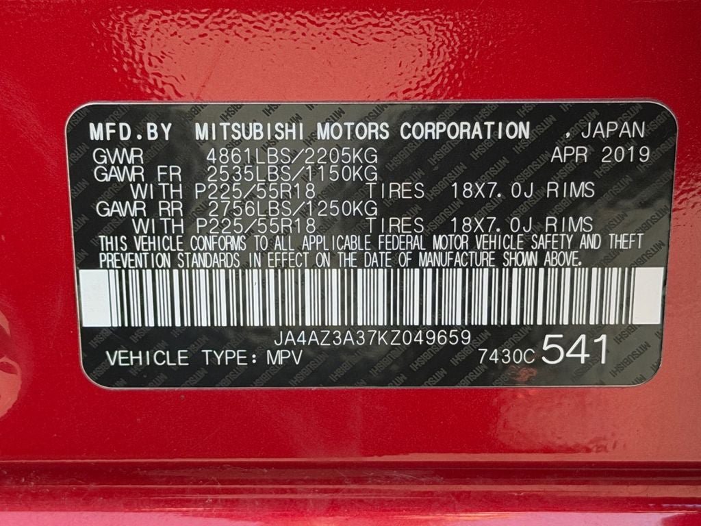 Used 2019 Mitsubishi Outlander SE AWD/4WD image 36