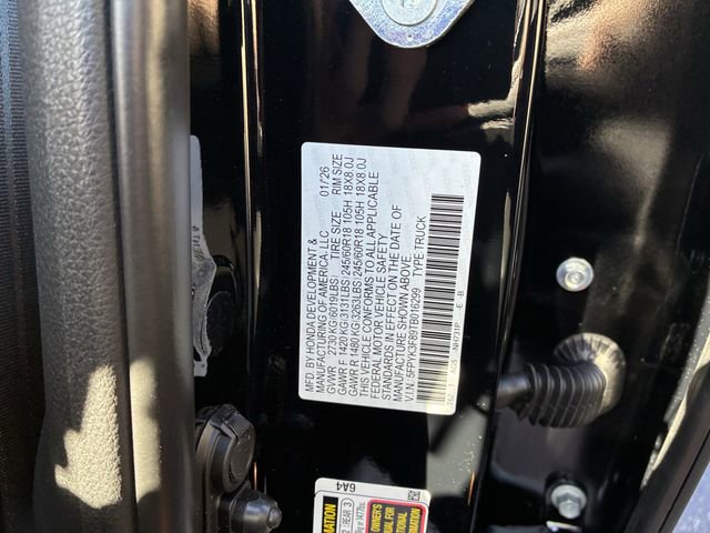 New 2026 Honda Ridgeline Black Edition image 39