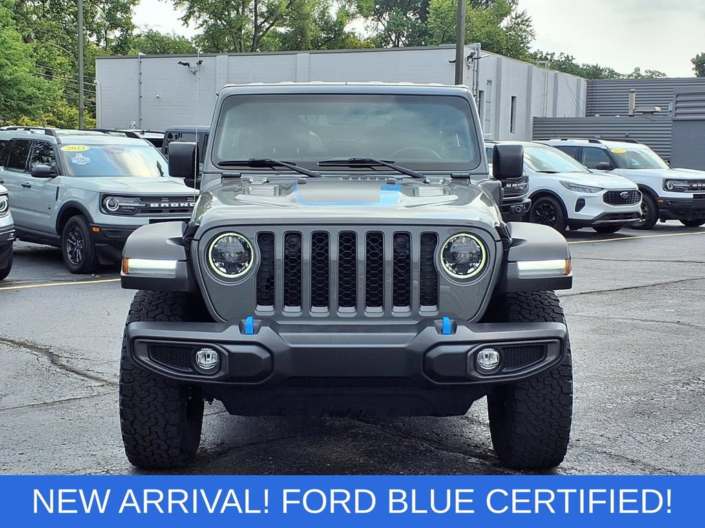 Used 2023 Jeep Wrangler Unlimited Rubicon 4xe w/ Cold Weather Group AWD/4WD image 23