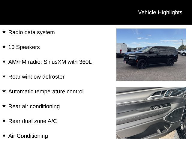 Used 2025 Jeep Wagoneer Series II w/ Premium Group I AWD/4WD image 15