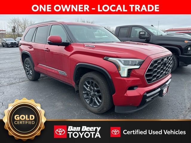 Certified 2025 Toyota Sequoia Platinum image 1