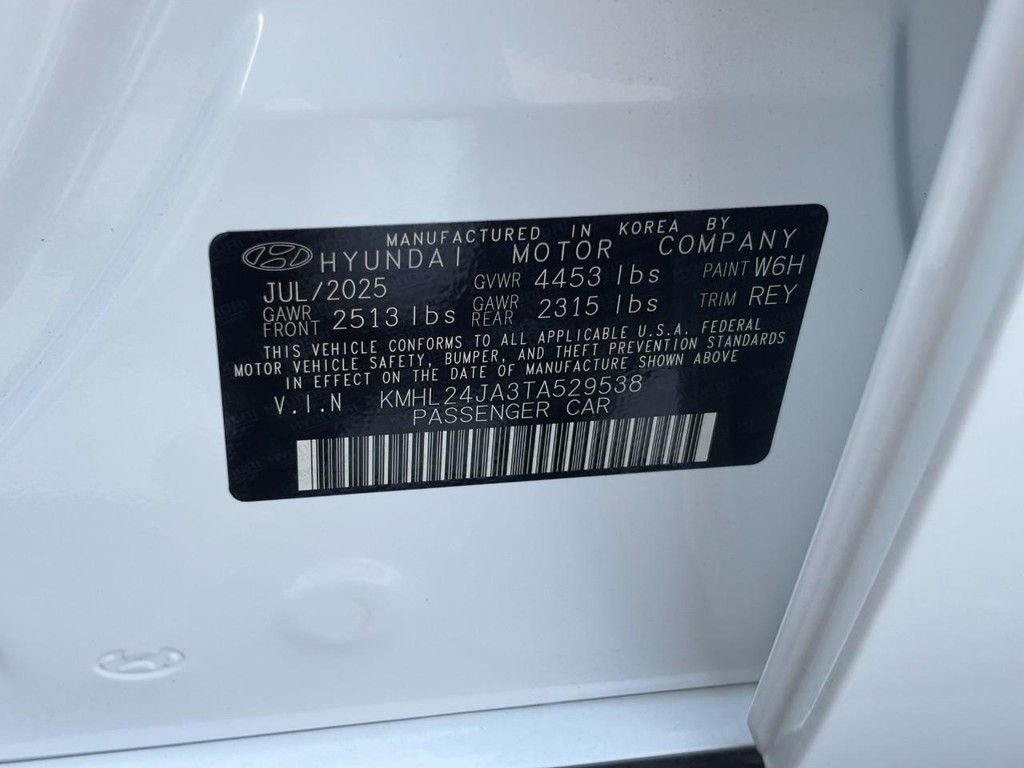 New 2026 Hyundai Sonata SE FWD image 20