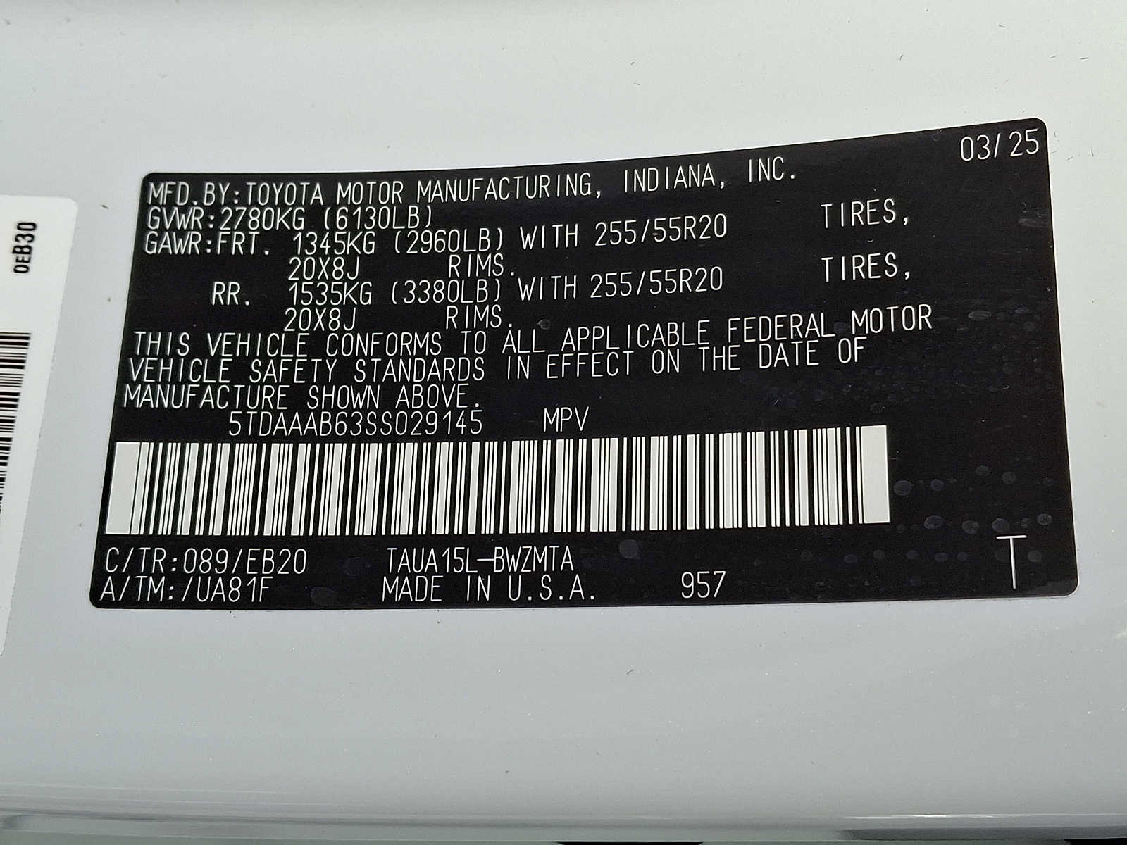 Used 2025 Lexus TX 350 AWD image 26