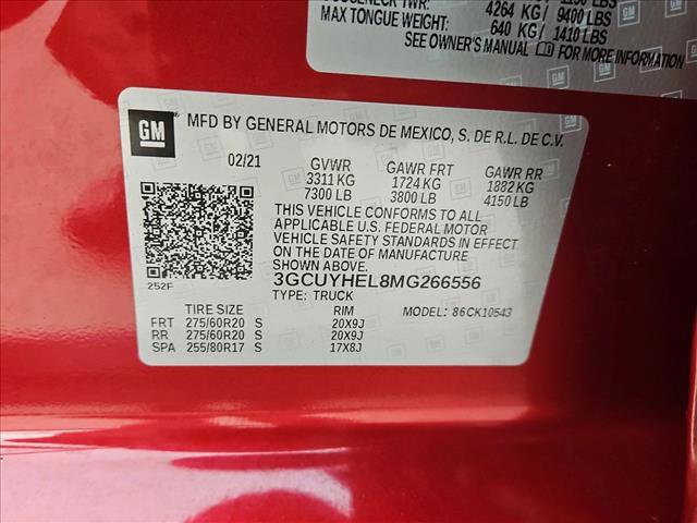 Used 2021 Chevrolet Silverado 1500 High Country w/ Technology Package image 25