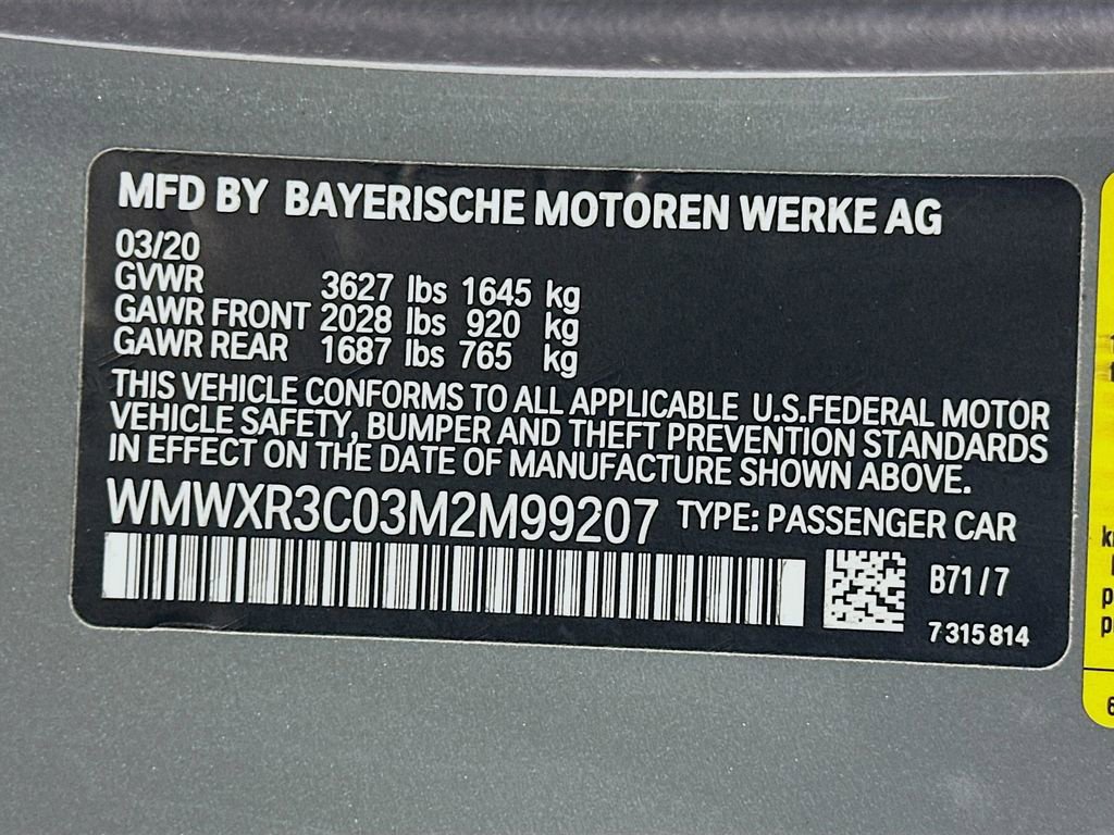 Used 2021 MINI Cooper 2-Door Hardtop w/ Storage Package image 31