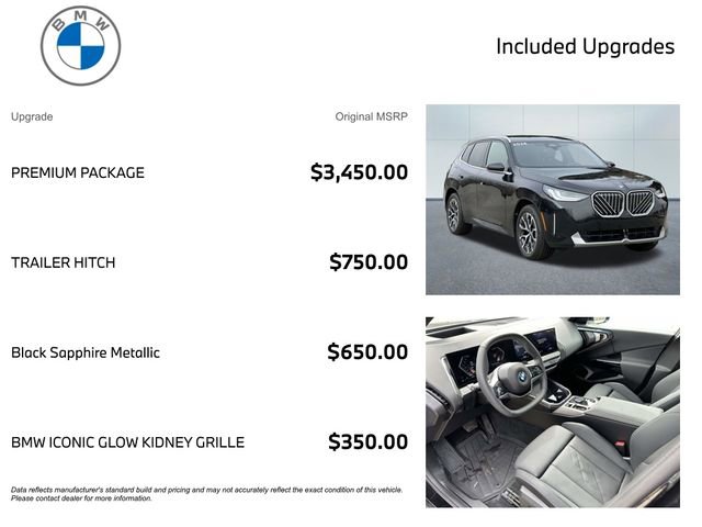 Used 2026 BMW X3 xDrive30 w/ Premium Package AWD/4WD image 4