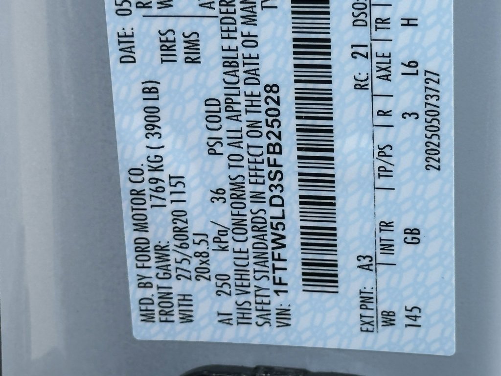 Used 2025 Ford F150 Lariat w/ Equipment Group 501A Mid image 42