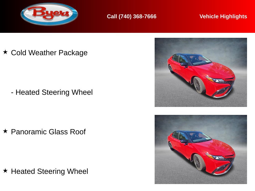 Used 2022 Toyota Camry XSE w/ Cold Weather Package FWD image 10