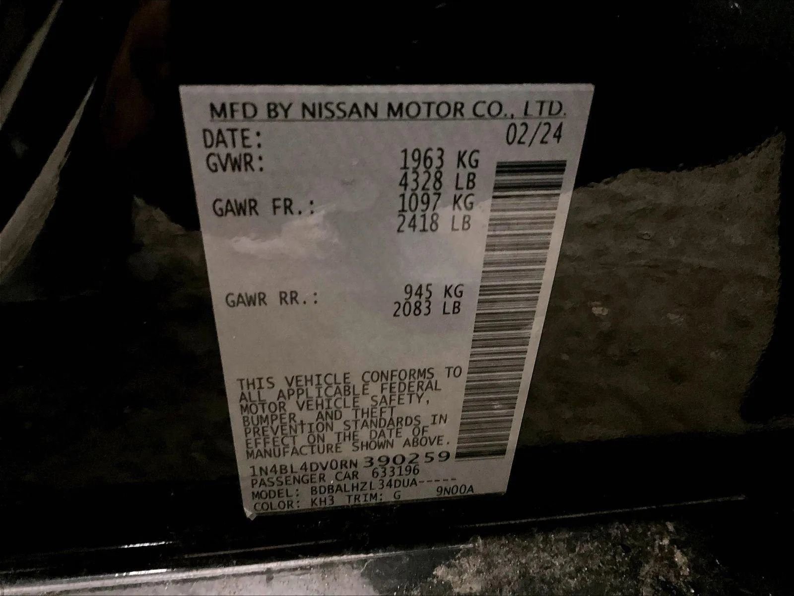 Used 2024 Nissan Altima 2.5 SV image 32