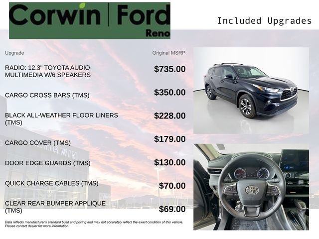 Used 2023 Toyota Highlander XLE image 3