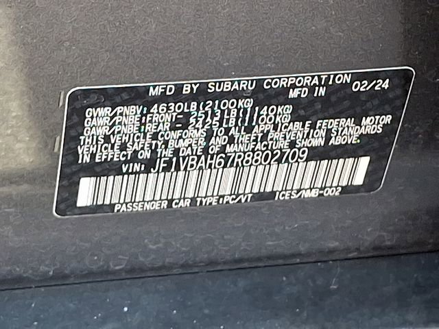 Used 2024 Subaru WRX Premium image 32