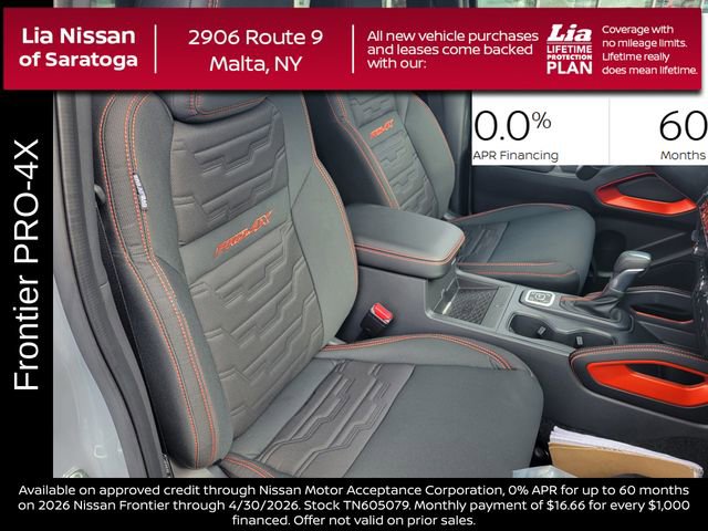 New 2026 Nissan Frontier PRO-4X w/ Pro-4x Convenience Package AWD/4WD image 30