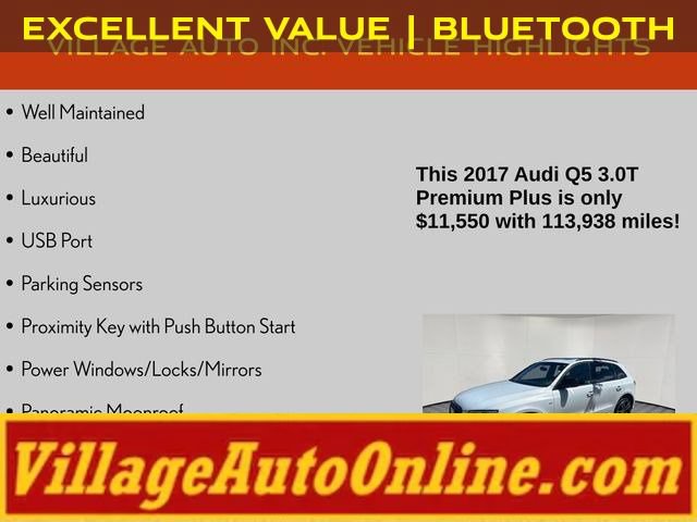 Used 2017 Audi Q5 3.0T Premium Plus w/ Technology Package AWD/4WD image 8
