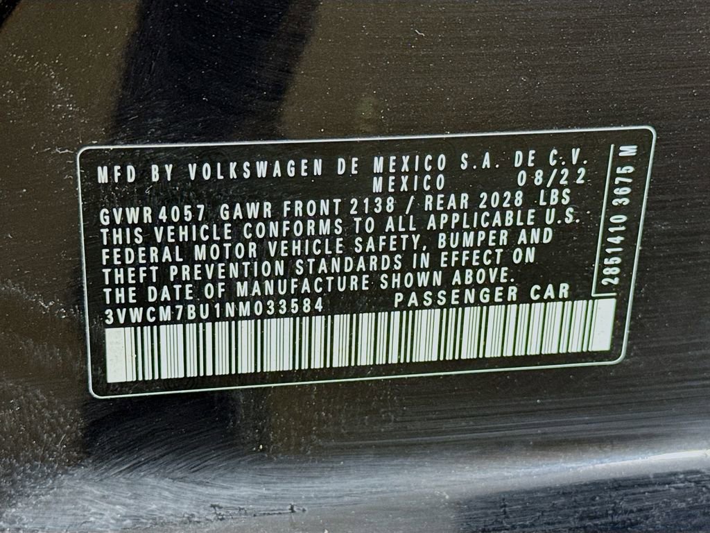 Used 2022 Volkswagen Jetta S FWD image 38