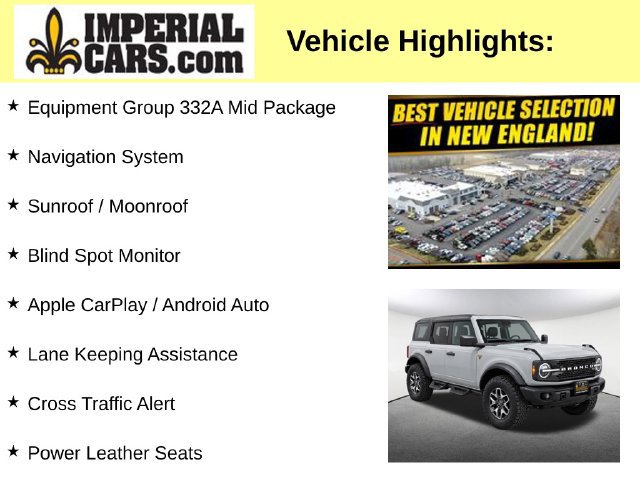 Used 2023 Ford Bronco Badlands AWD/4WD image 3