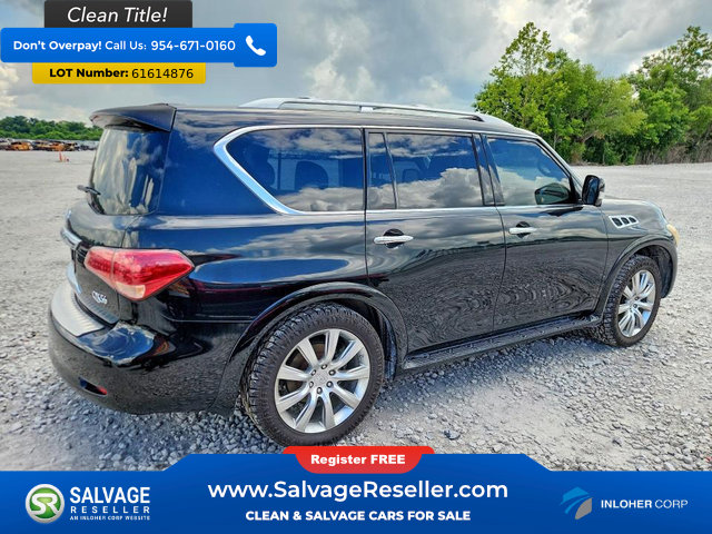 Used 2012 INFINITI QX56 4WD w/ Theater Pkg image 4