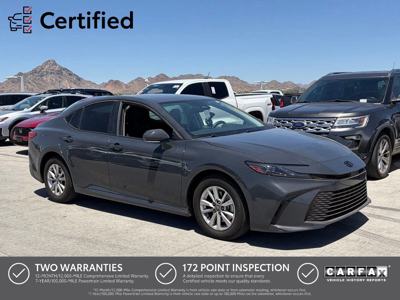 Used 2025 Toyota Camry LE FWD image 1
