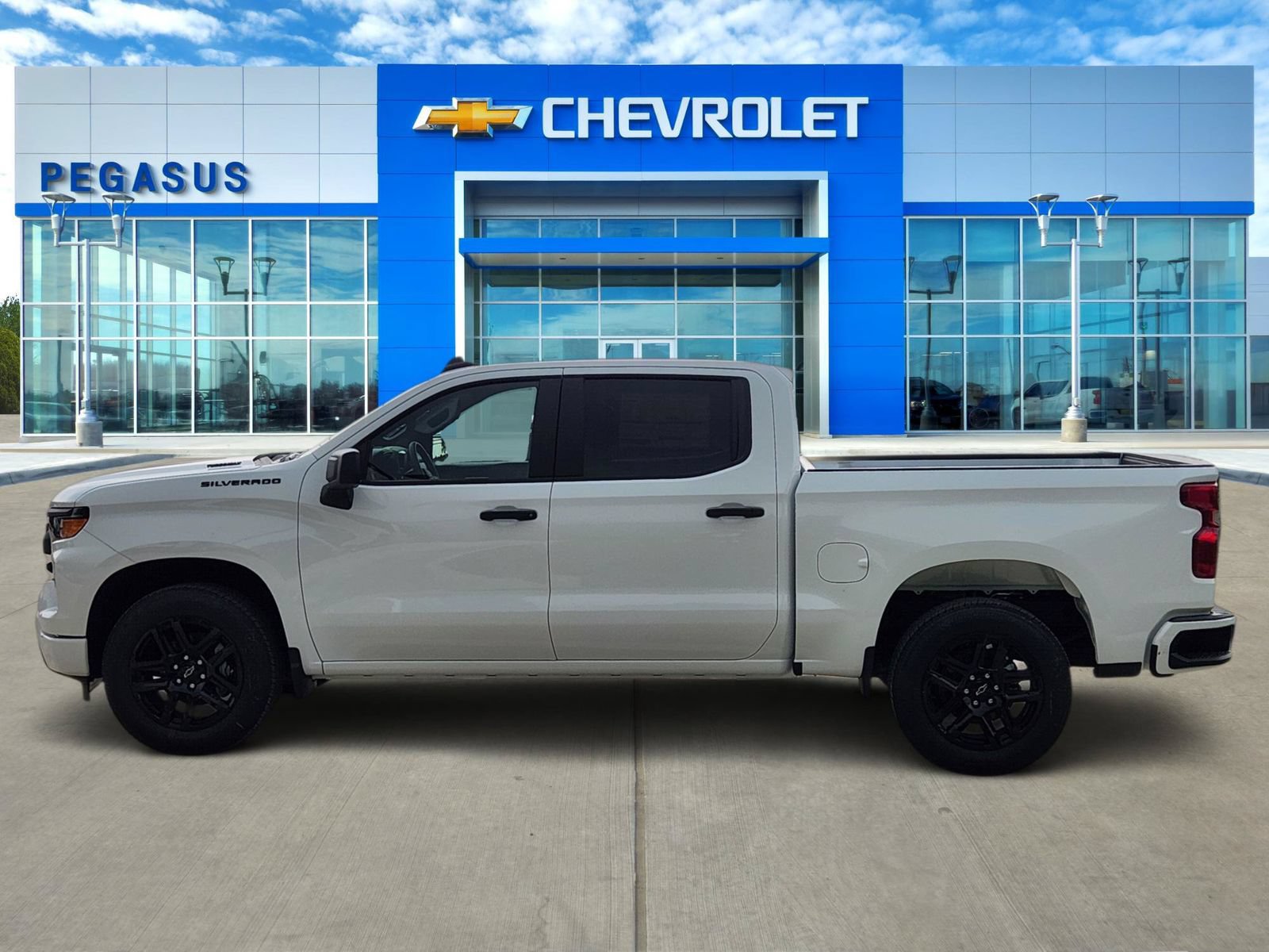 New 2026 Chevrolet Silverado 1500 Custom w/ LPO, Dark Essentials Package RWD video 3