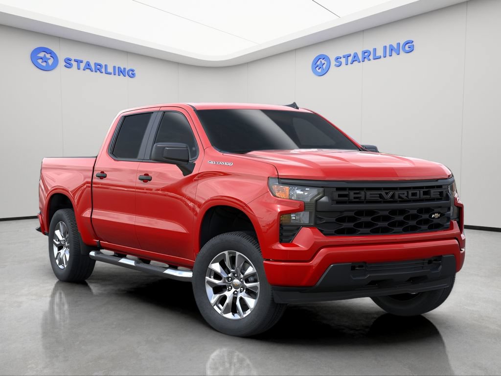 Certified 2025 Chevrolet Silverado 1500 Custom RWD image 7
