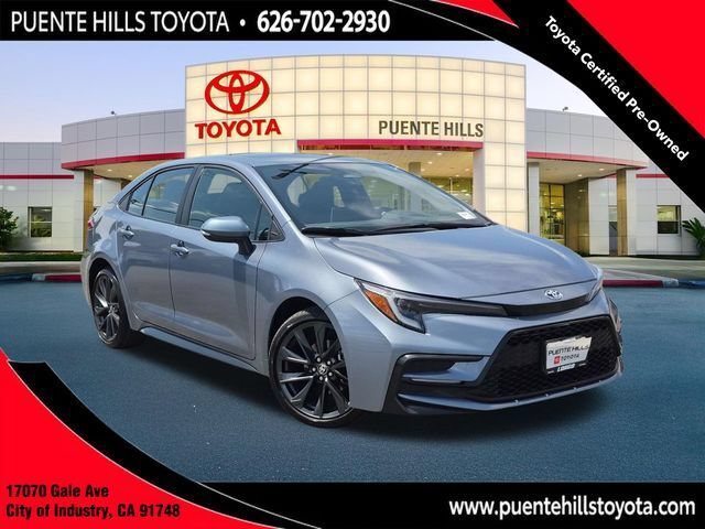Certified 2025 Toyota Corolla XSE FWD image 1