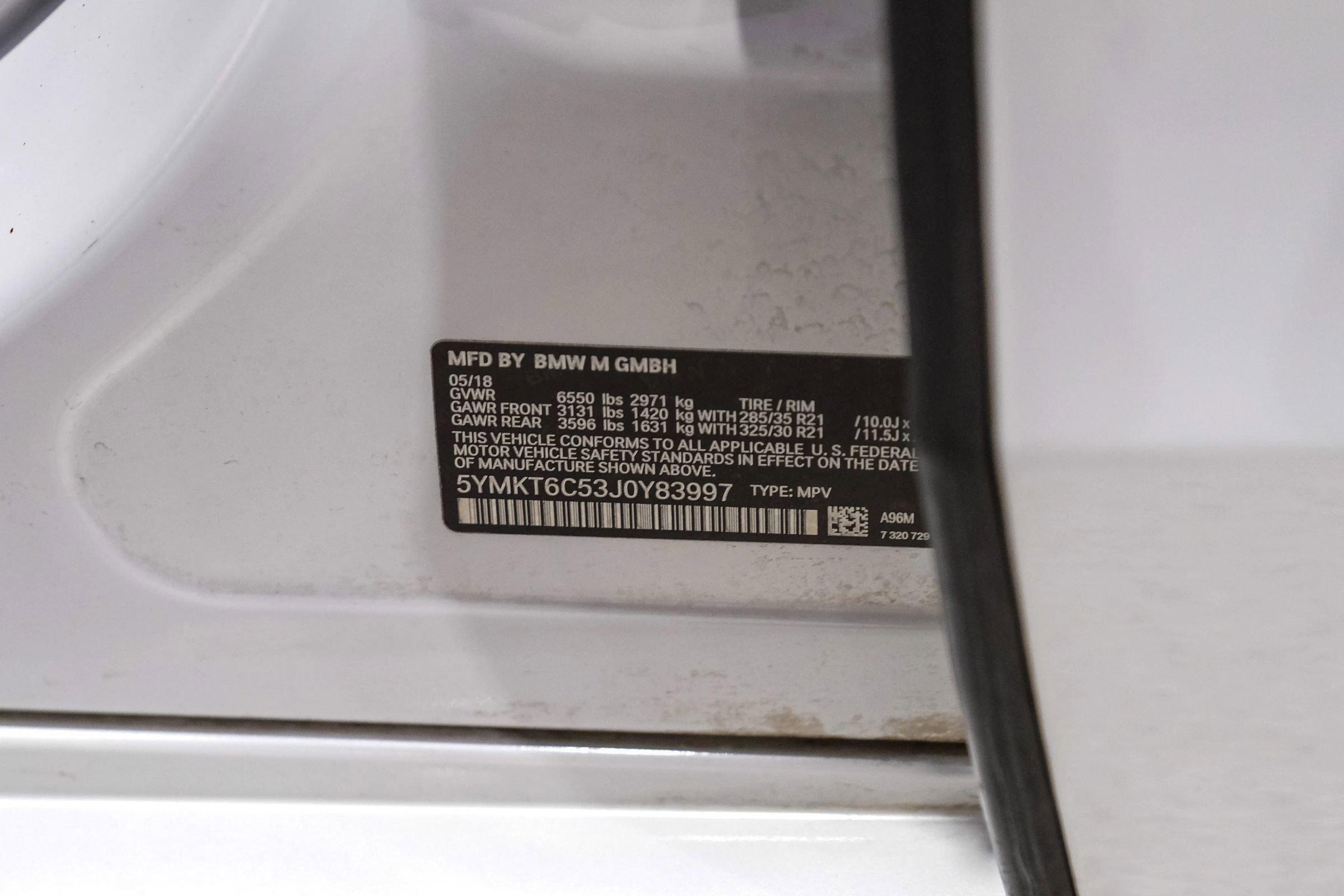 Used 2018 BMW X5 M image 64