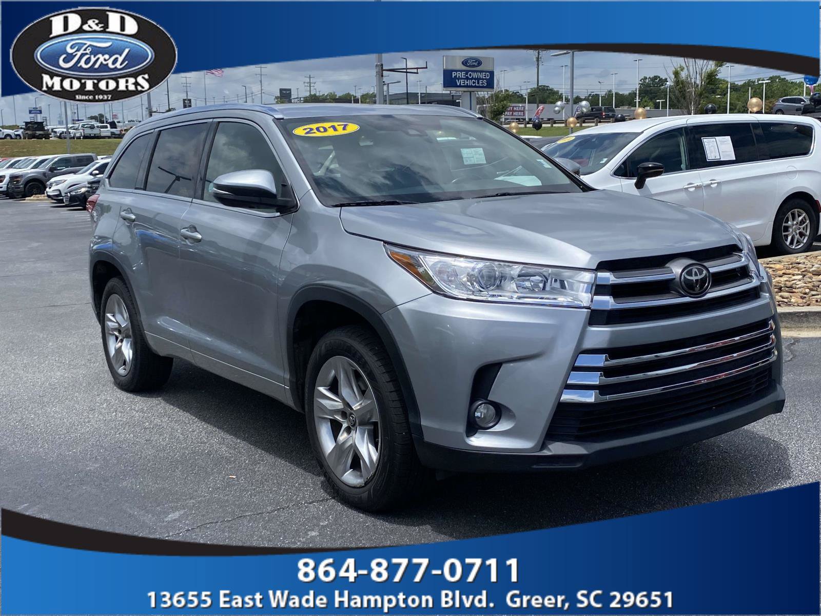 Used 2017 Toyota Highlander Limited
