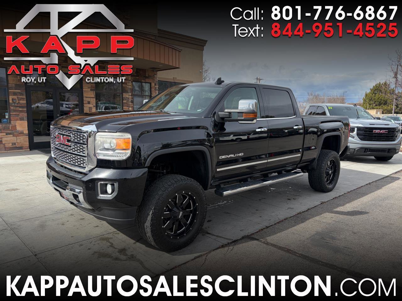 Used 2016 GMC Sierra 3500 Denali w/ Duramax Plus Package AWD/4WD image 1