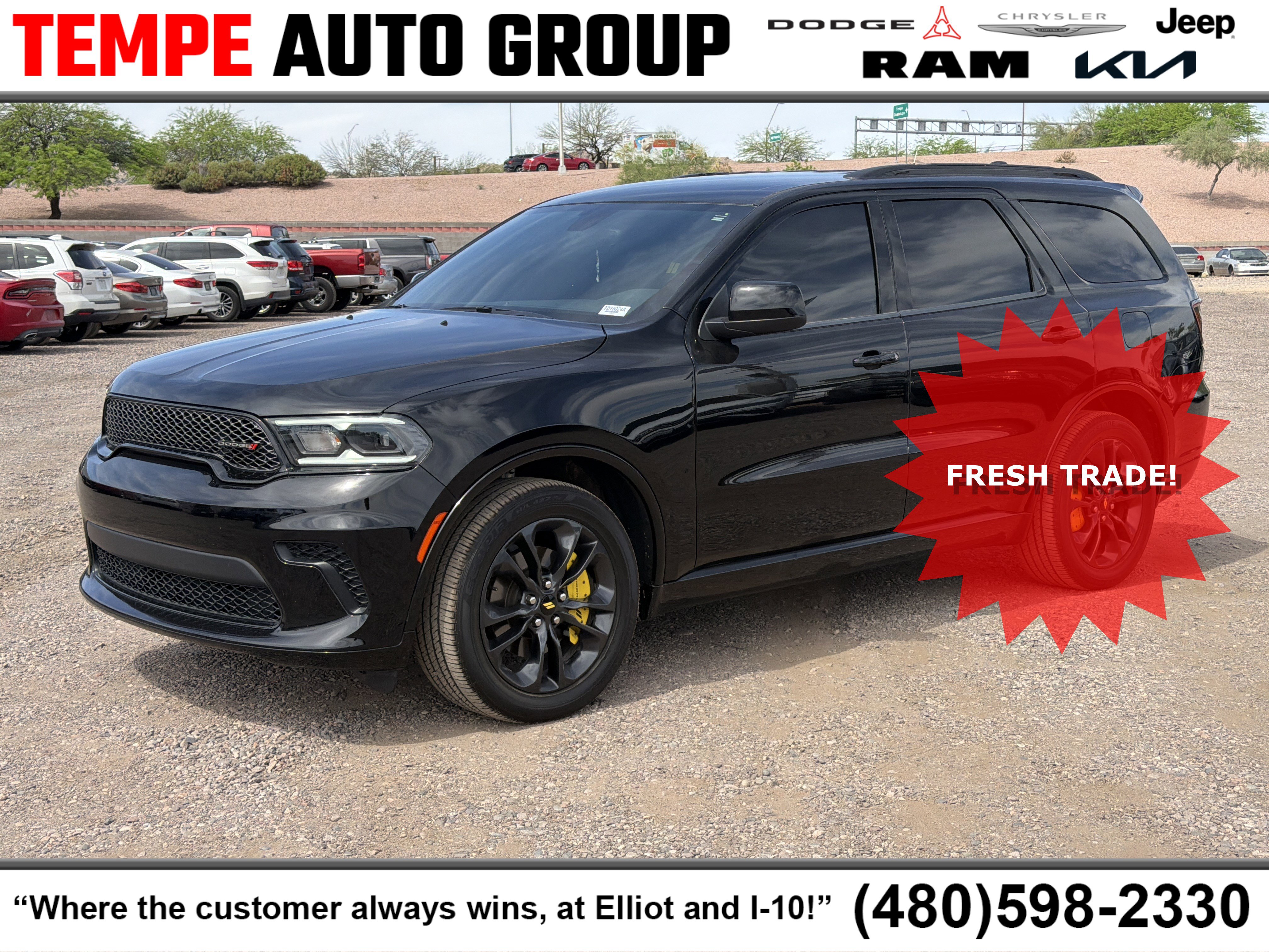 Certified 2024 Dodge Durango SXT w/ SXT Blacktop Group