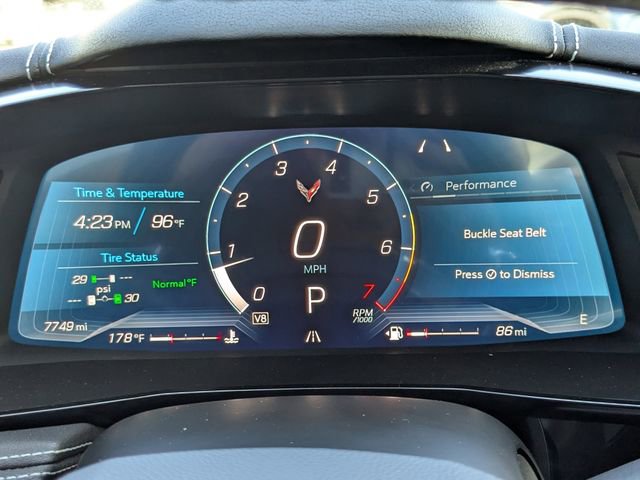 Certified 2024 Chevrolet Corvette Stingray Preferred Cpe w/ Z51 Performance Package RWD image 33